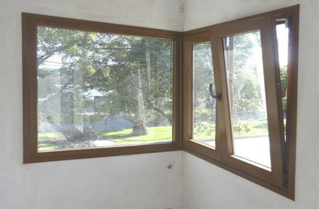 Ventanas de PVC imitación madera