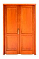 Puerta de Madera Doble para exteriores.