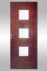 Puerta placa de madera para interior.